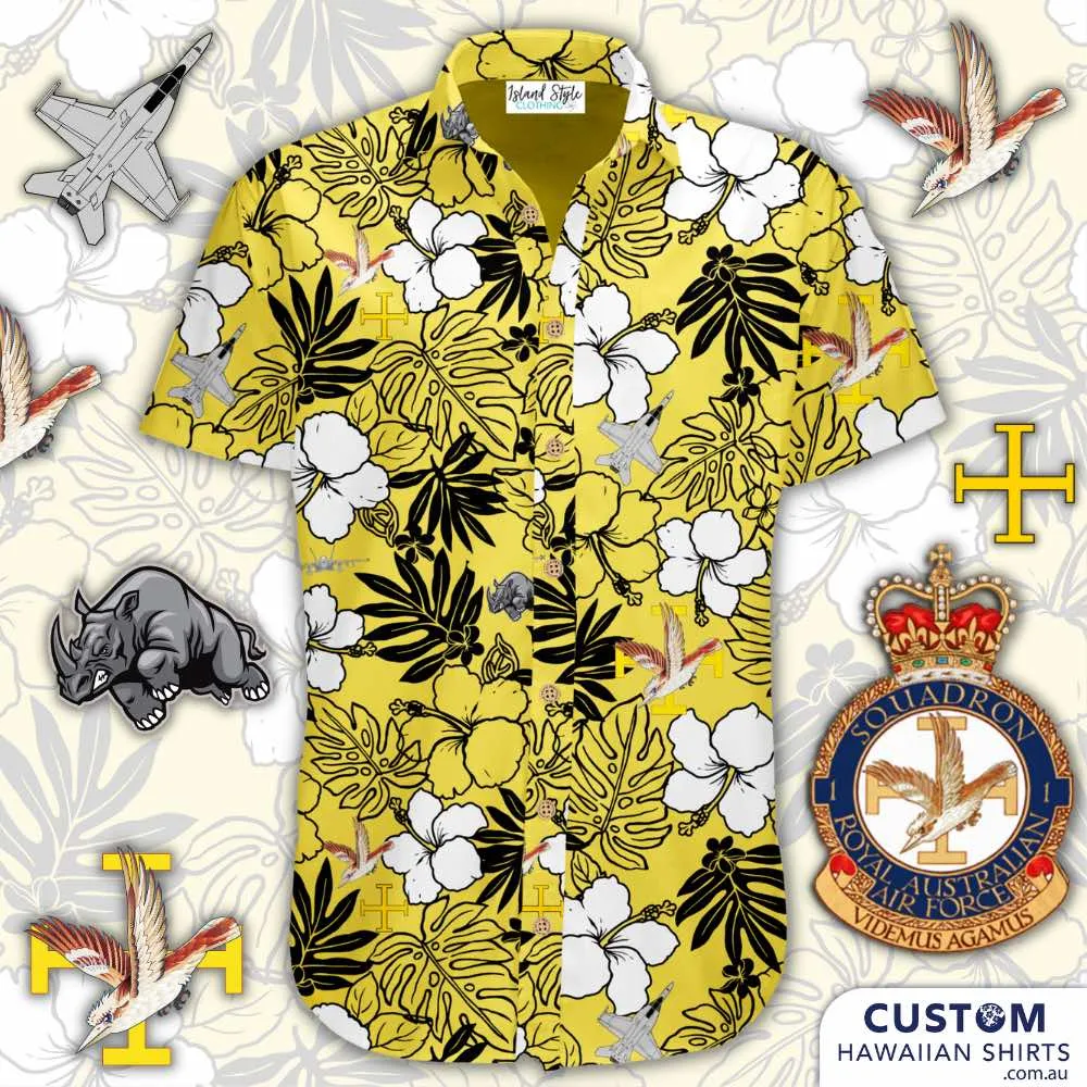 1 SQD RAA, QLD, ADT - Customised Hawaiian Shirts