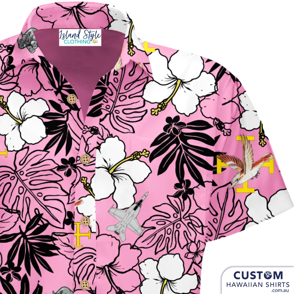 1 SQD RAA, QLD, ADT - Customised Hawaiian Shirts