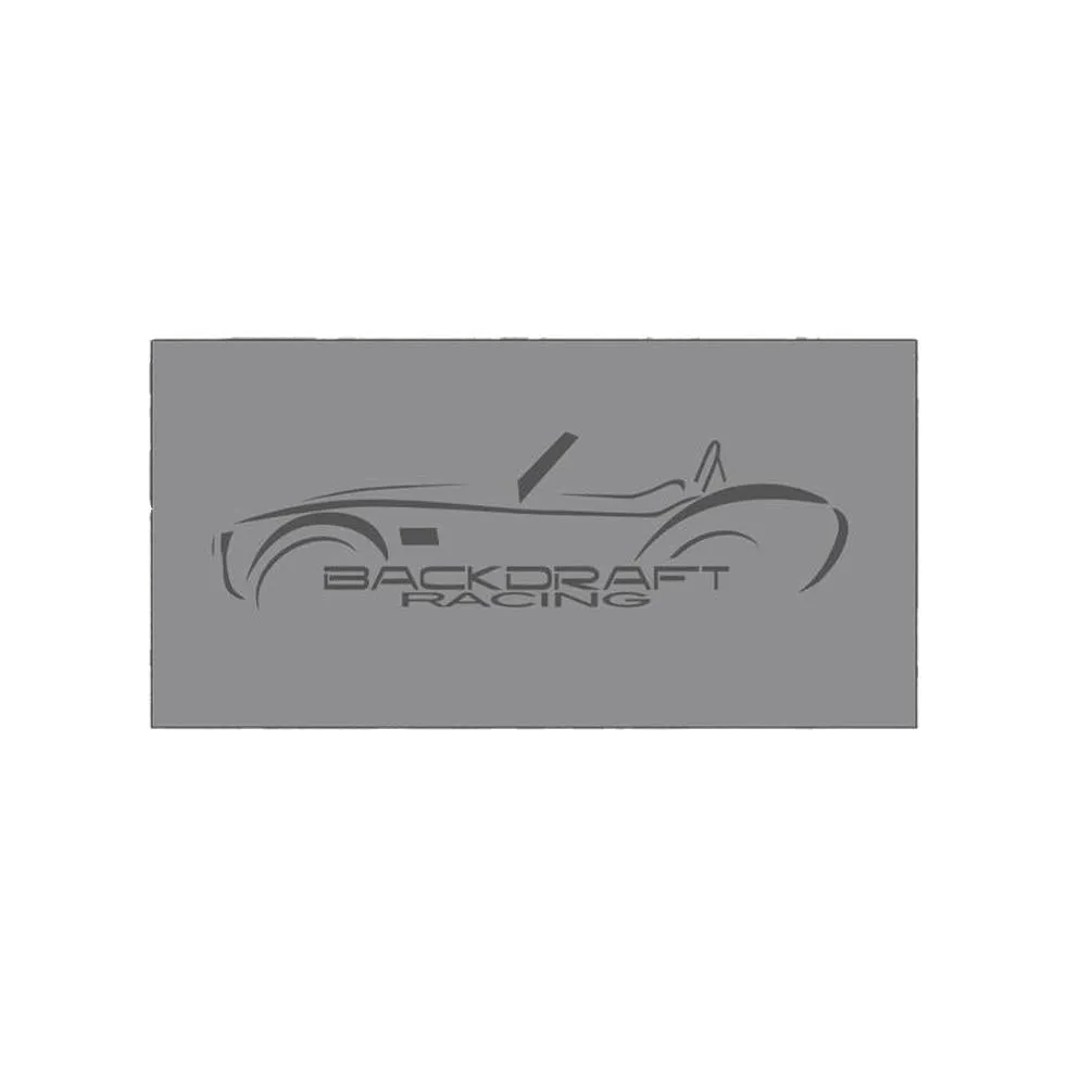 Backdraft Racing Car Silhouette Adult Shirts