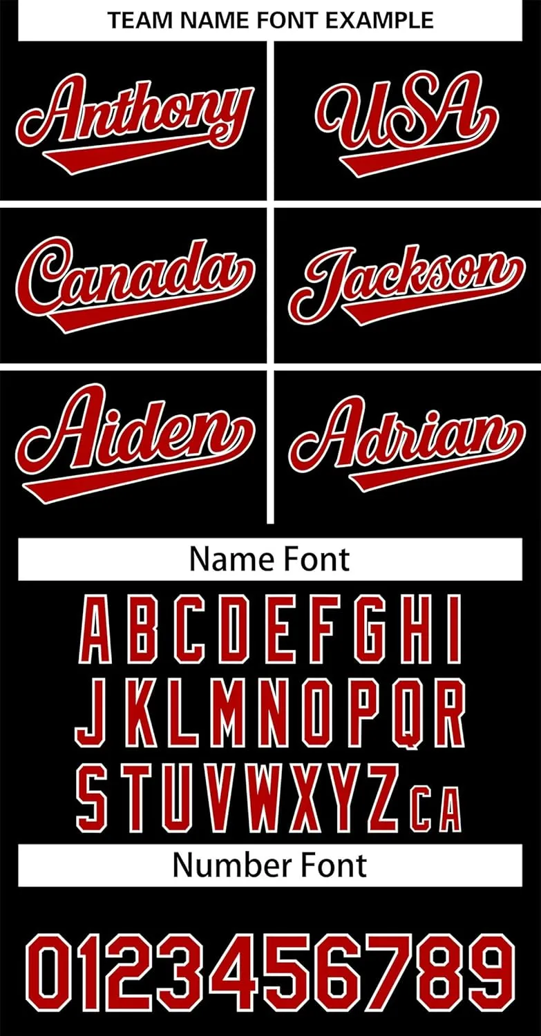 Custom Baseball Jersey Personalized Button Down Shirts Stitched or Printed Name Number for Adult Boy