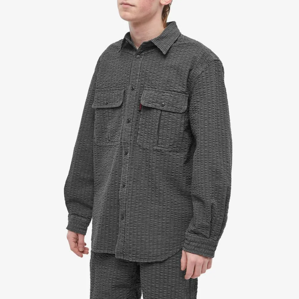 Gramicci O. Canyon seersucker shirt
