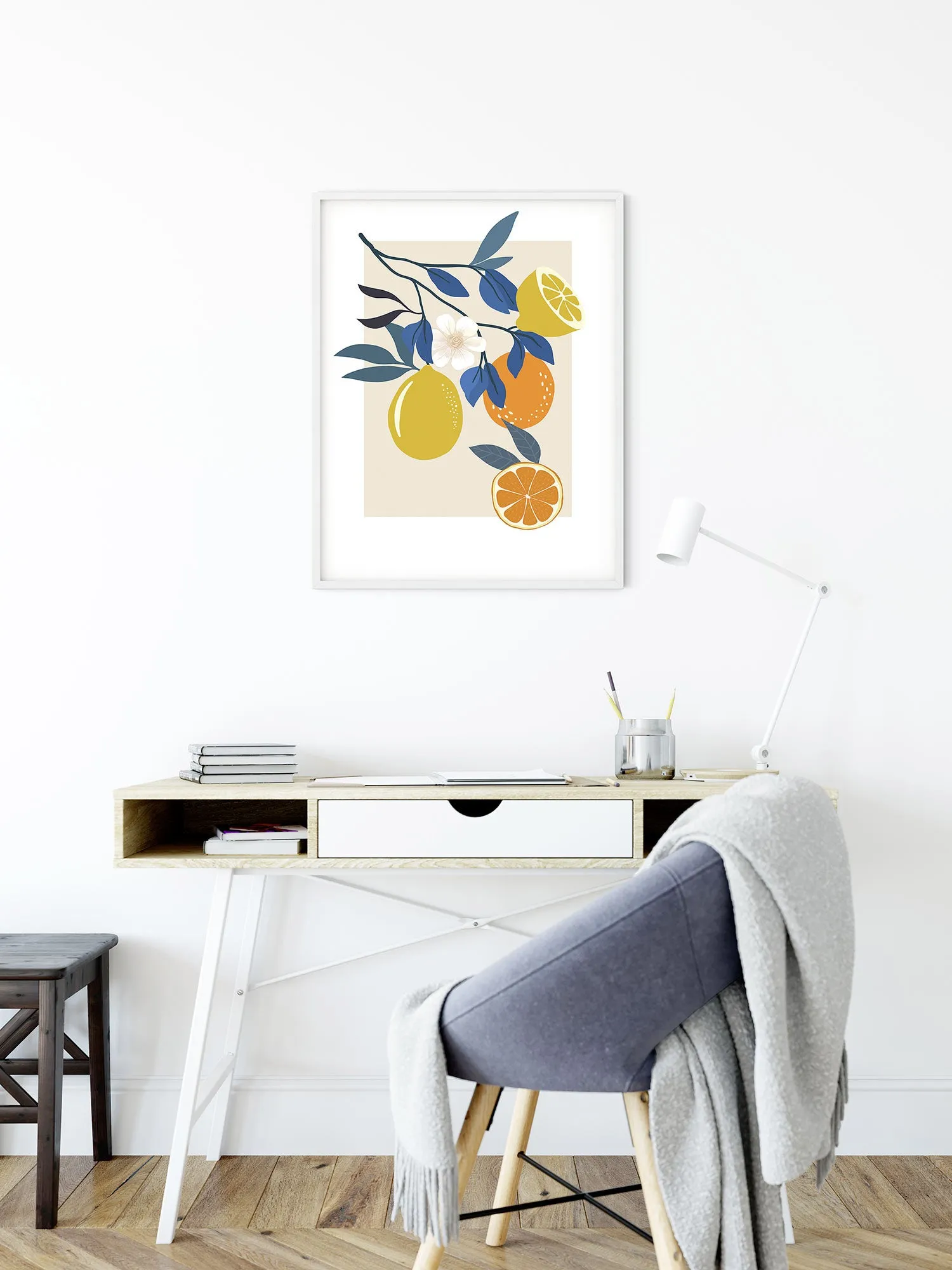 Illustration Finest Fruits Art Poster