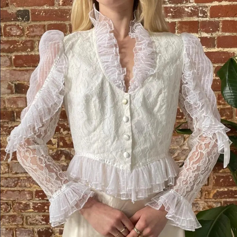 Madelyn Lace Blouse