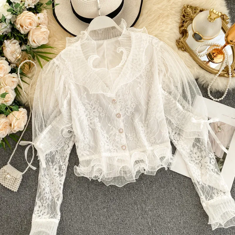 Madelyn Lace Blouse