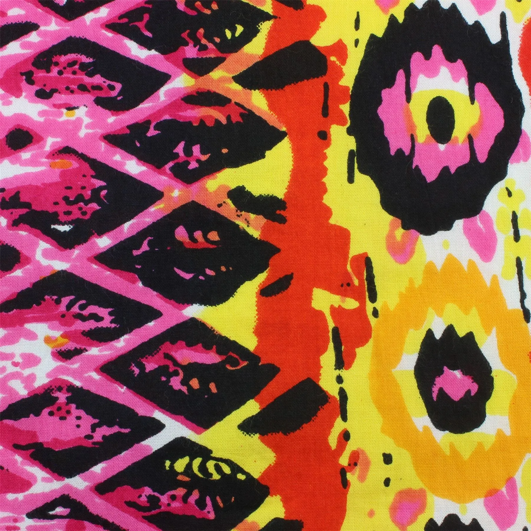 Slim Fit Long Sleeve Shirt - Psychedelic Snakeskin
