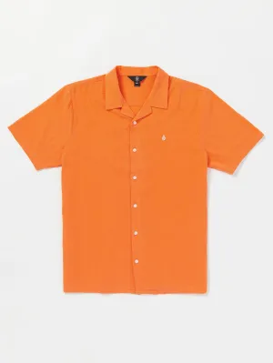 Stone Break Water Short Sleeve Shirt - Summer Orange
