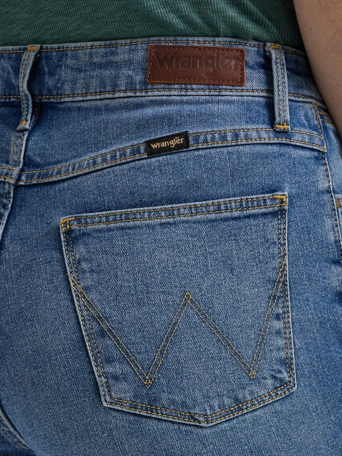 Wrangler Women's High Rise True Straight Fit Jean